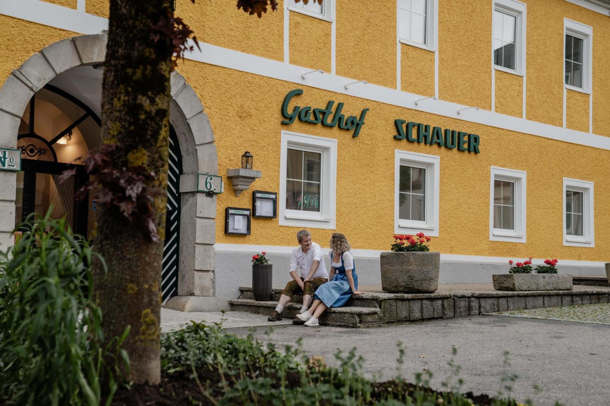 Gasthof Schauer Waldhausen im Strudengau Exterior foto